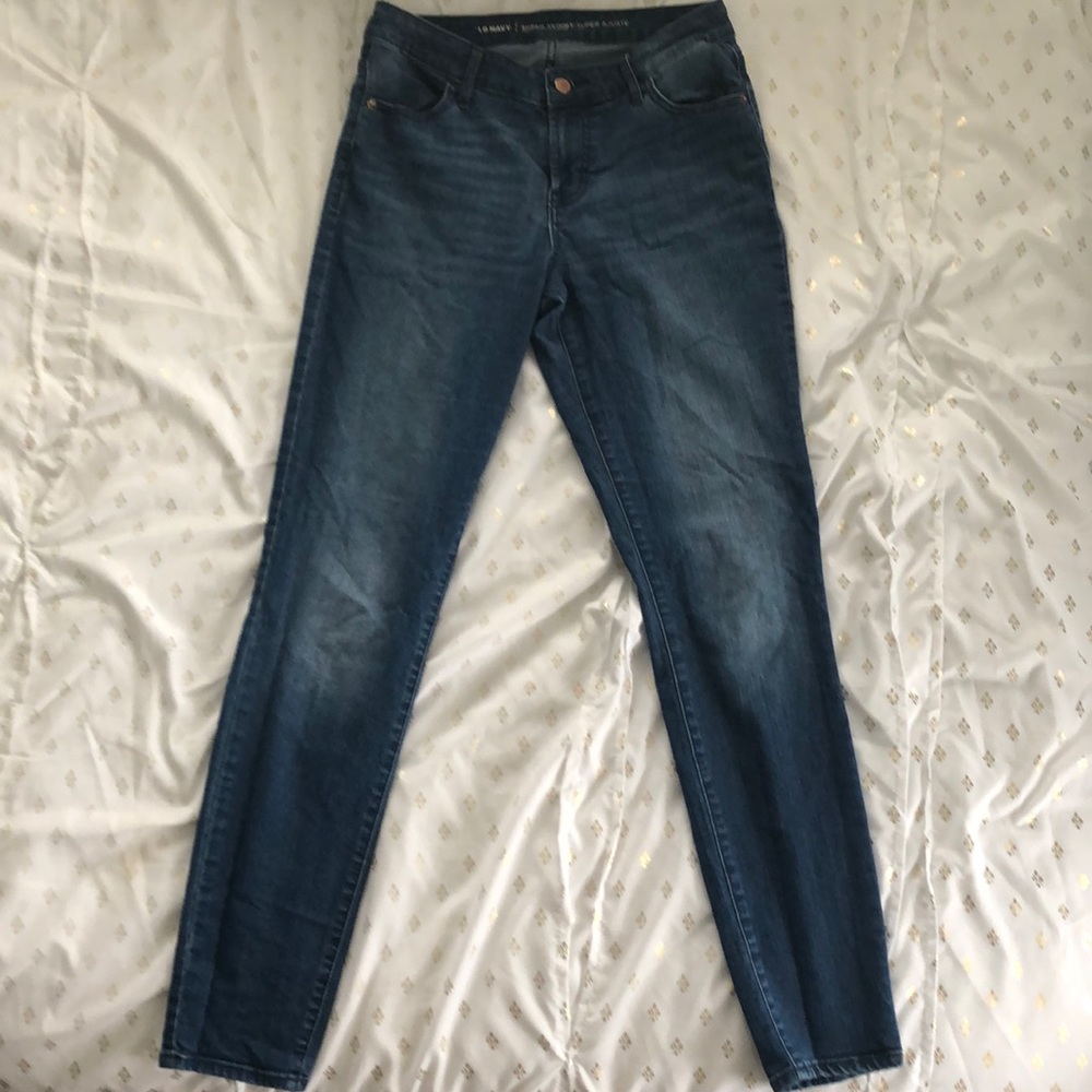 Old Navy Super Skinny Jeans- Light/Medium Wash